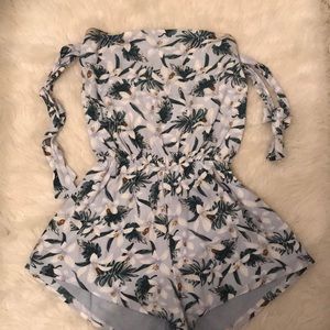 Off the shoulder romper